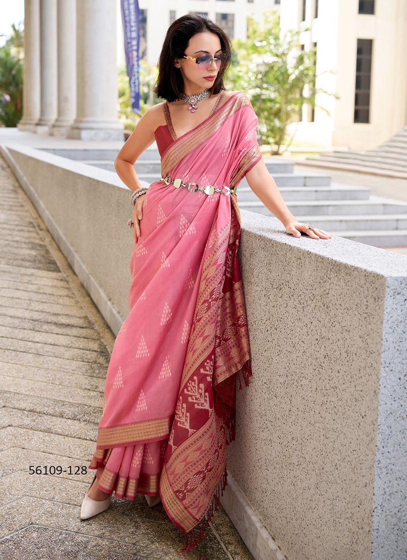 EGYPT SILK - CATALOG # 56109 (SET OF 6 SAREES)