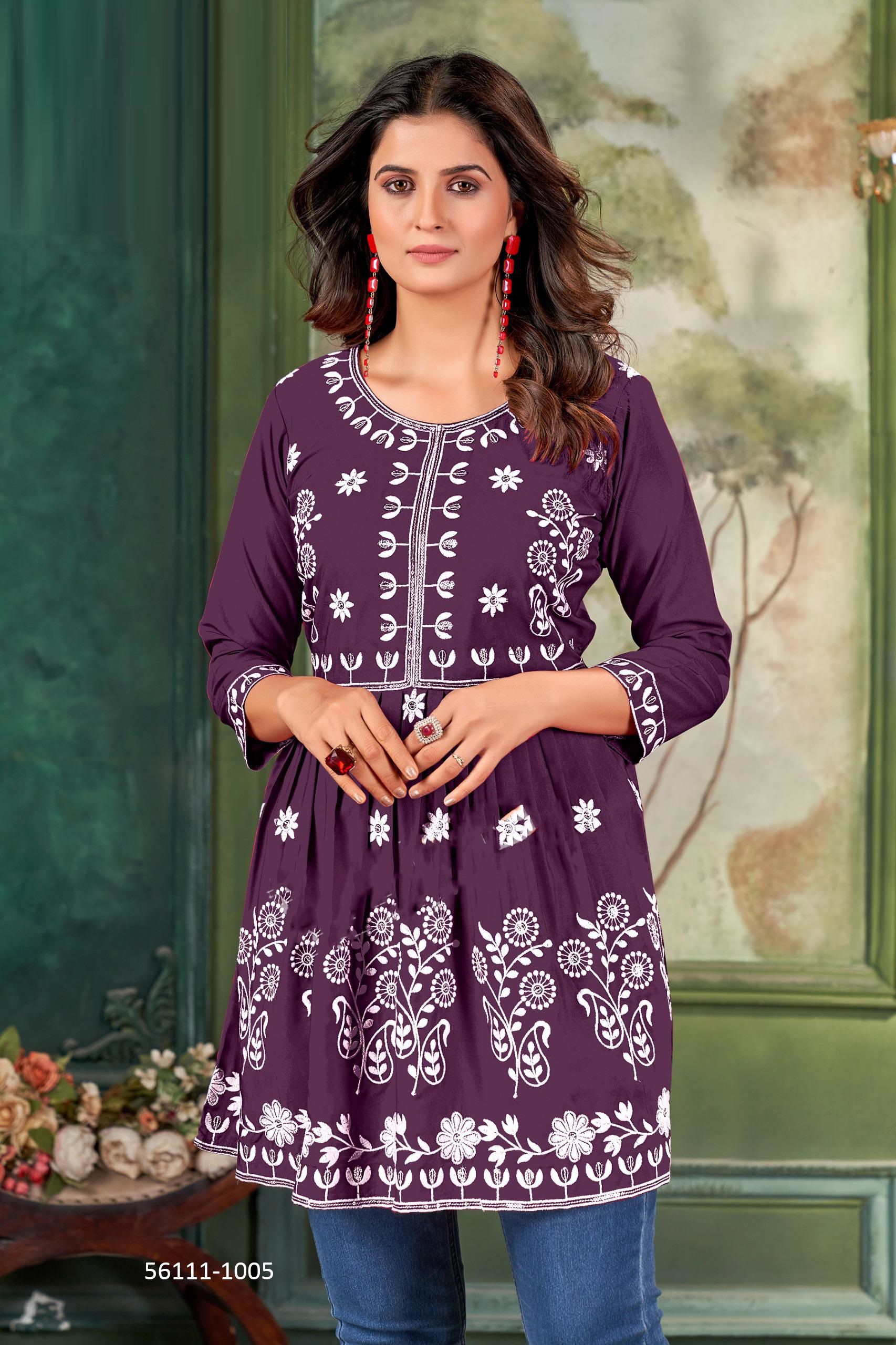 SHIKHA - CATALOG # 56111 (SET OF 8 READYMADE KURTIS) SHIKHA - CATALOG # 56111 (SET OF 8 READYMADE KURTIS)