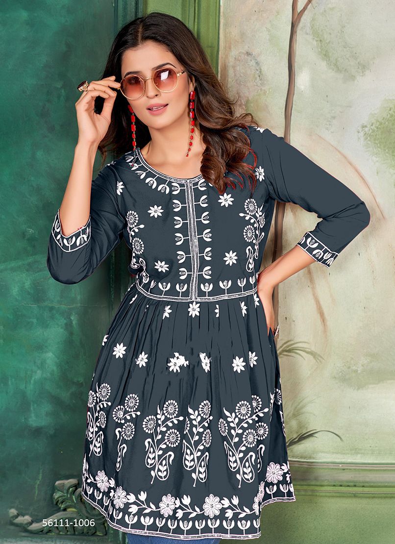 SHIKHA - CATALOG # 56111 (SET OF 8 READYMADE KURTIS) SHIKHA - CATALOG # 56111 (SET OF 8 READYMADE KURTIS)