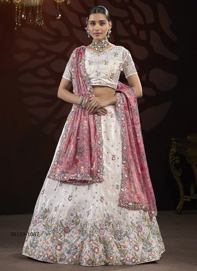 SAWARIYA 1 - CATALOG # 56119 (SET OF 6 LEHENGAS (SEMI-STITCHED)) SAWARIYA 1 - CATALOG # 56119 (SET OF 6 LEHENGAS (SEMI-STITCHED))
