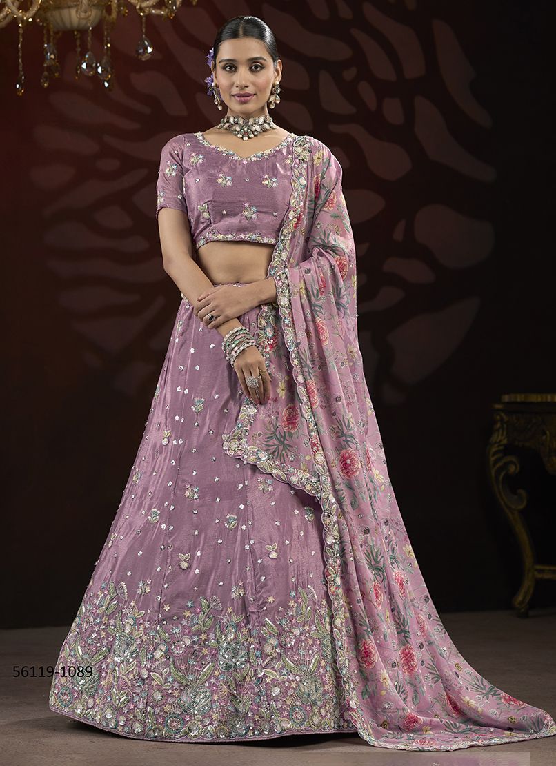 SAWARIYA 1 - CATALOG # 56119 (SET OF 6 LEHENGAS (SEMI-STITCHED)) SAWARIYA 1 - CATALOG # 56119 (SET OF 6 LEHENGAS (SEMI-STITCHED))