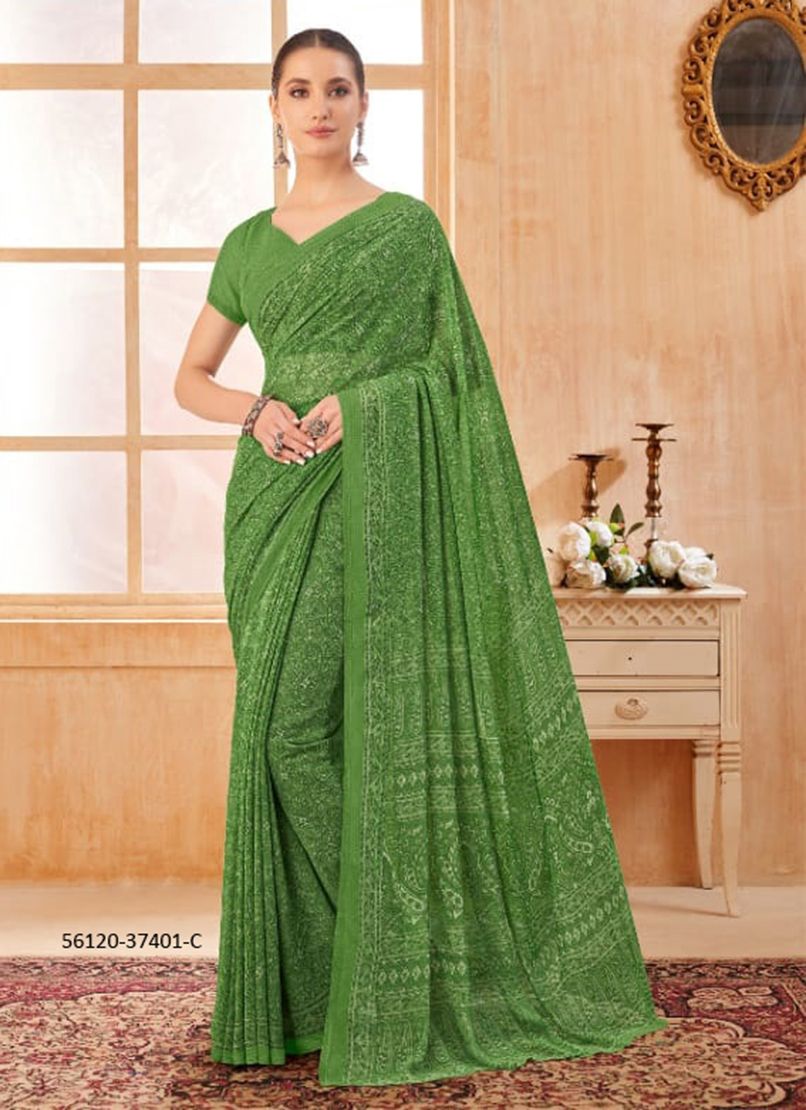 RAAGA GEORGETTE 13 - CATALOG # 56120 (SET OF 12 SAREES) RAAGA GEORGETTE 13 - CATALOG # 56120 (SET OF 12 SAREES)