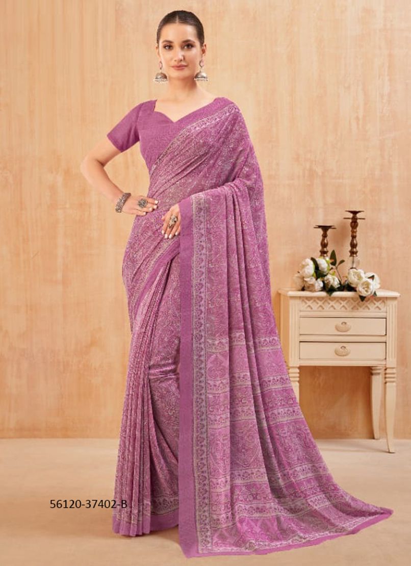 RAAGA GEORGETTE 13 - CATALOG # 56120 (SET OF 12 SAREES) RAAGA GEORGETTE 13 - CATALOG # 56120 (SET OF 12 SAREES)