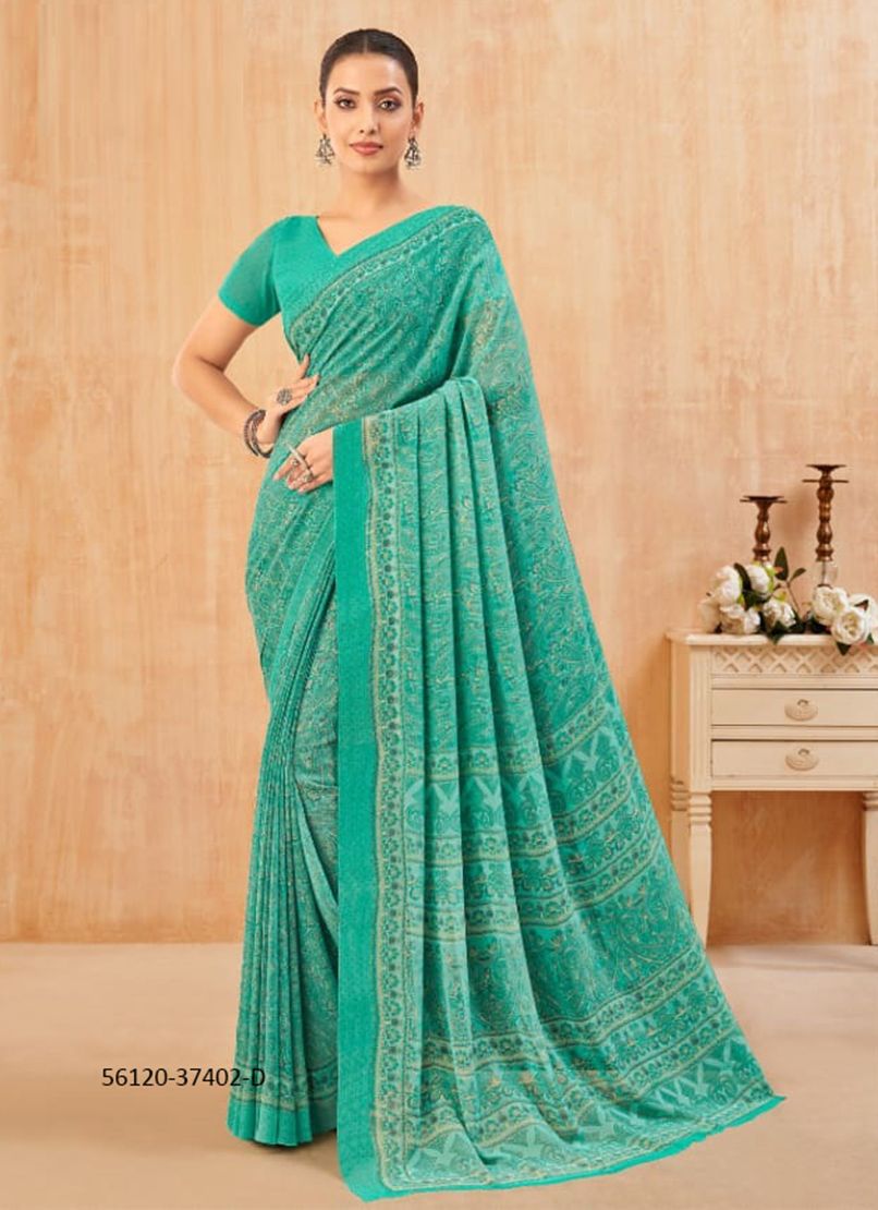 RAAGA GEORGETTE 13 - CATALOG # 56120 (SET OF 12 SAREES) RAAGA GEORGETTE 13 - CATALOG # 56120 (SET OF 12 SAREES)