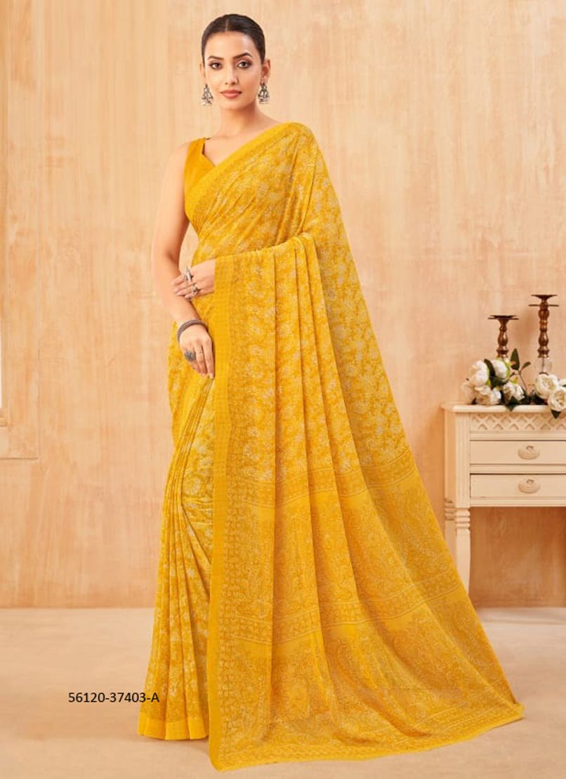 RAAGA GEORGETTE 13 - CATALOG # 56120 (SET OF 12 SAREES) RAAGA GEORGETTE 13 - CATALOG # 56120 (SET OF 12 SAREES)