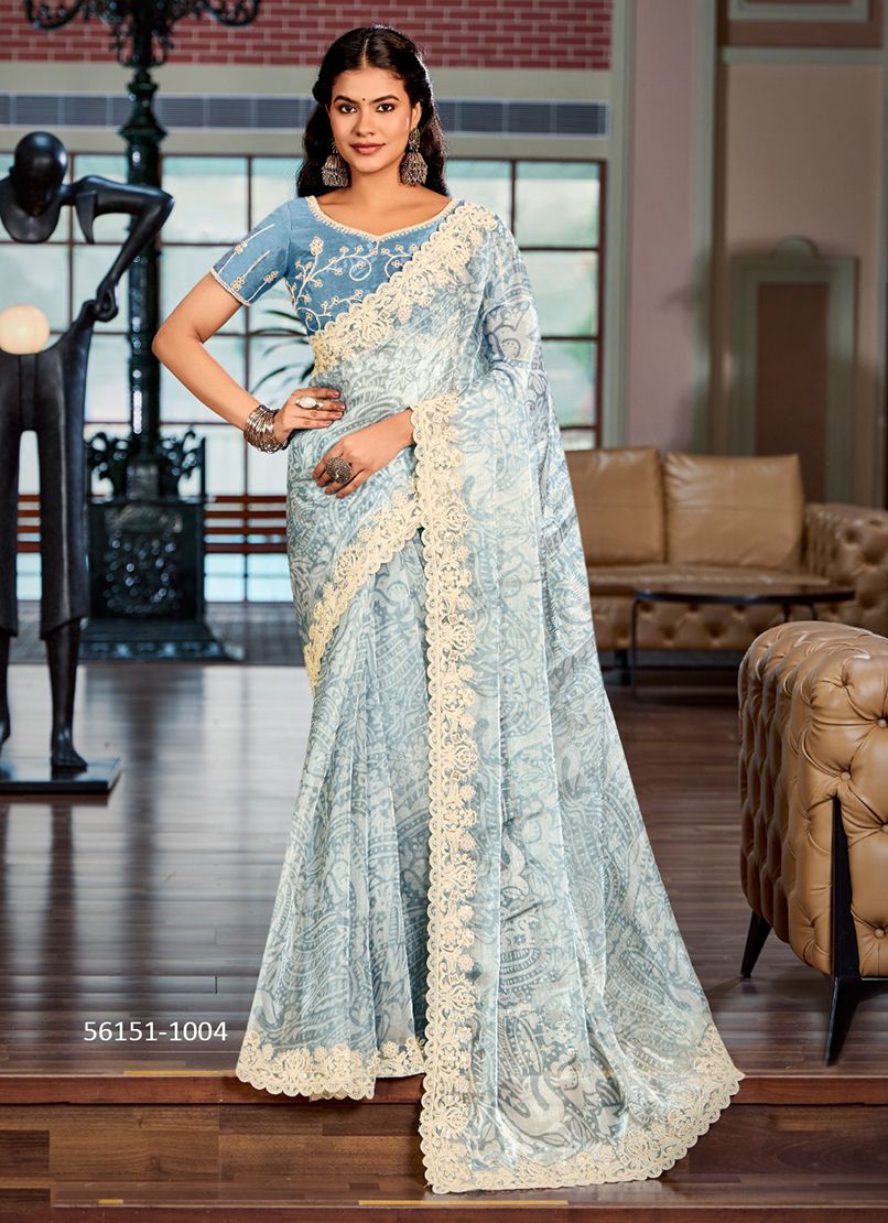 JUERY - CATALOG # 56151 (SET OF 5 SAREES)