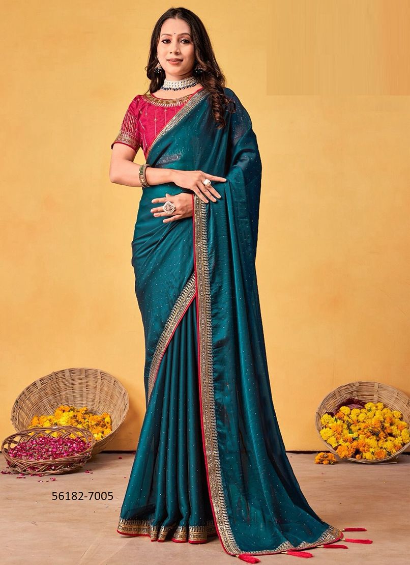 DURGI - CATALOG # 56182 (SET OF 9 SAREES)