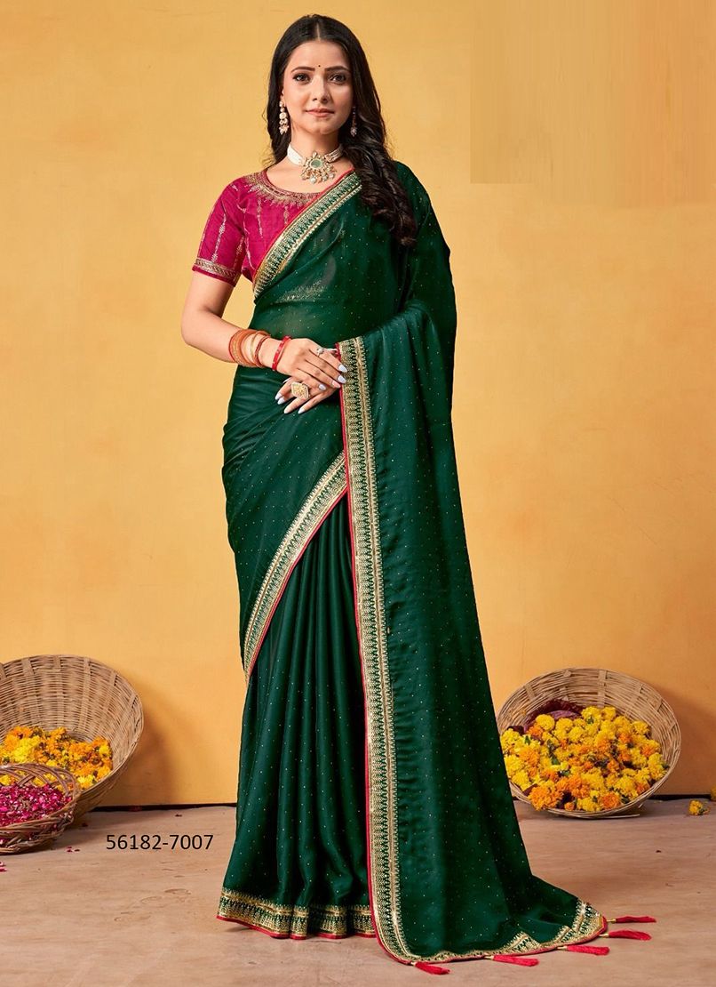 DURGI - CATALOG # 56182 (SET OF 9 SAREES)