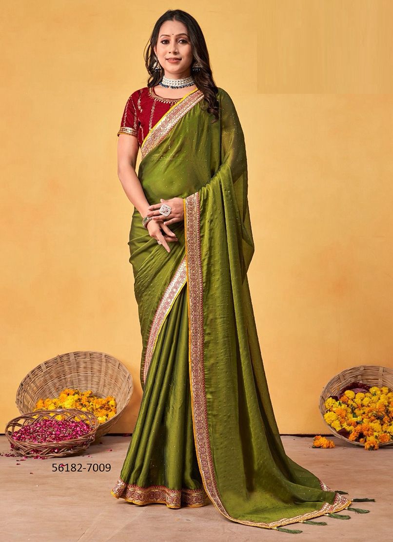 DURGI - CATALOG # 56182 (SET OF 9 SAREES)
