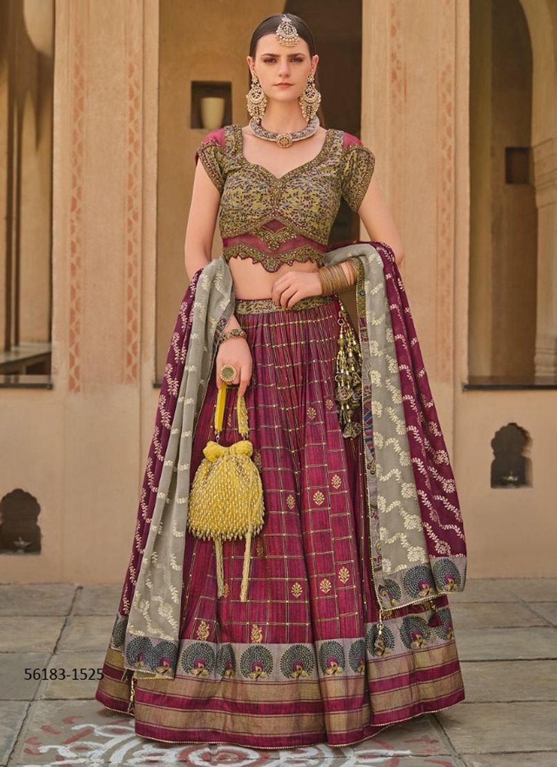 VAMIKA - CATALOG # 56184 (SET OF 8 READYMADE LEHENGAS) VAMIKA - CATALOG # 56184 (SET OF 8 READYMADE LEHENGAS)