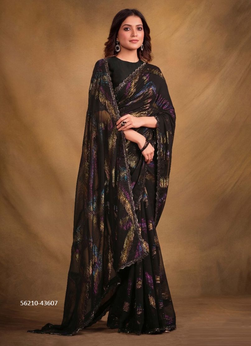 MAHITHA - CATALOG # 56210 (SET OF 7 SAREES) MAHITHA - CATALOG # 56210 (SET OF 7 SAREES)