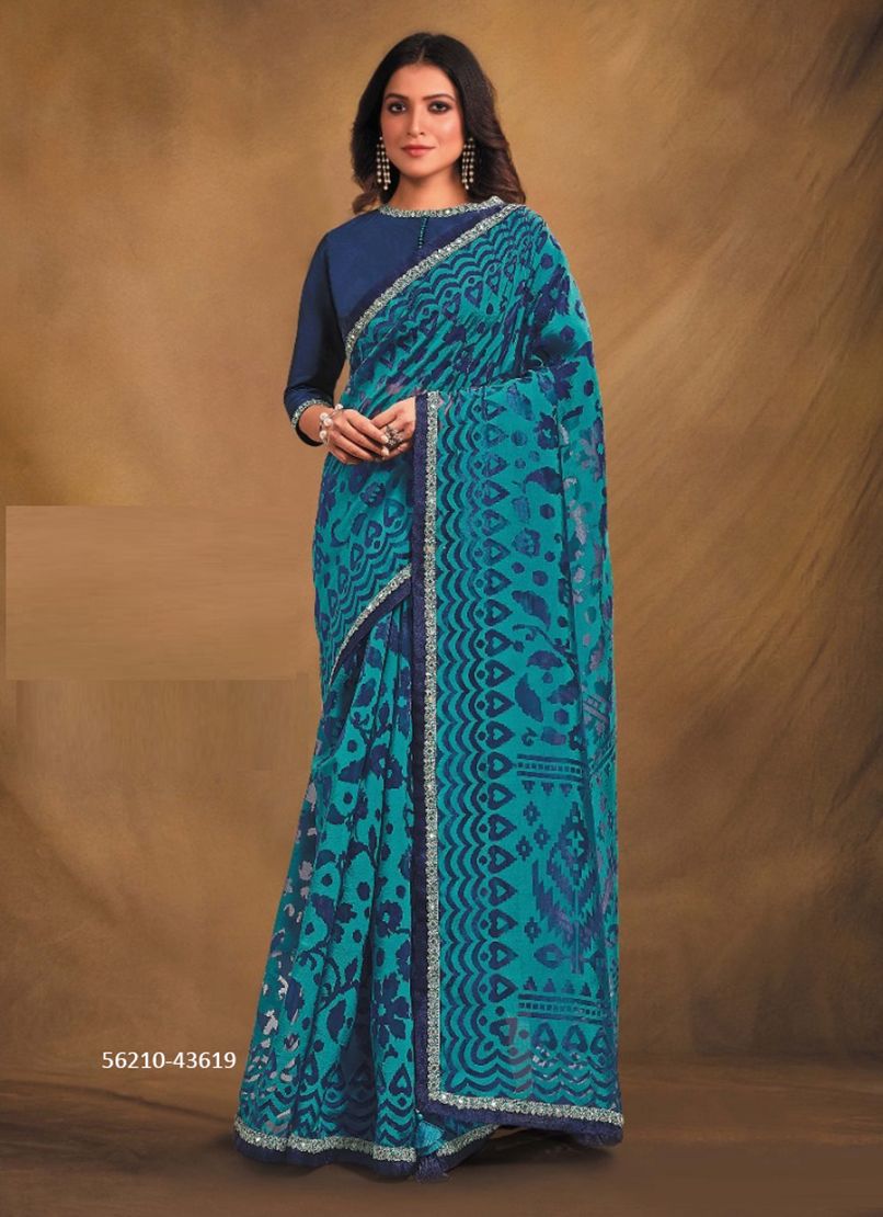 MAHITHA - CATALOG # 56210 (SET OF 7 SAREES) MAHITHA - CATALOG # 56210 (SET OF 7 SAREES)