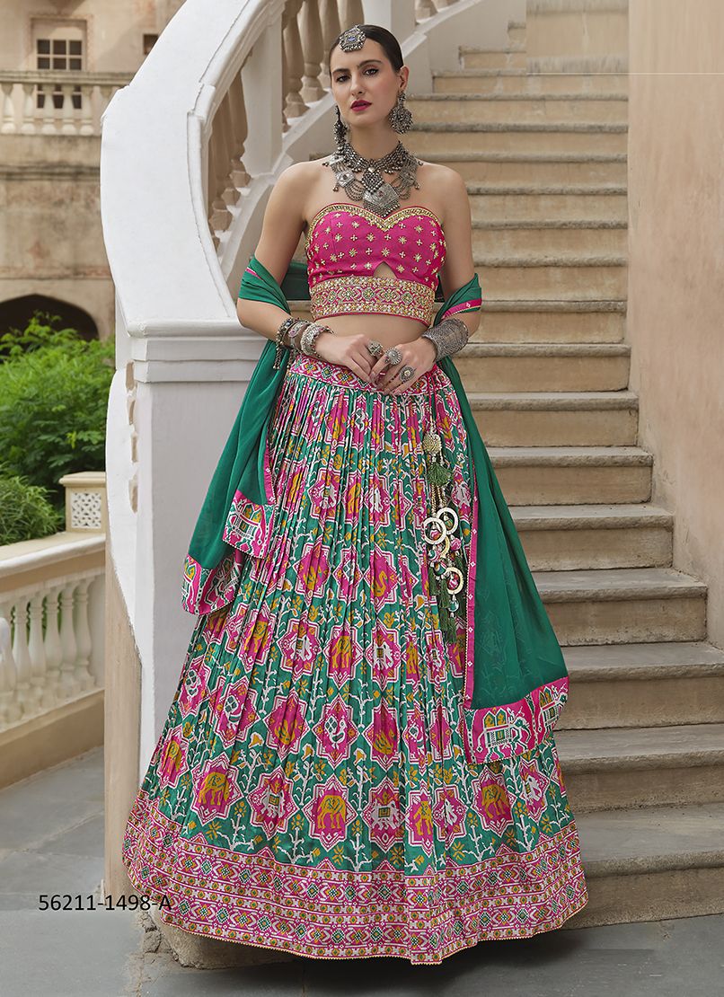 SHIVANGI - CATALOG # 56211 (SET OF 9 READYMADE LEHENGAS)
