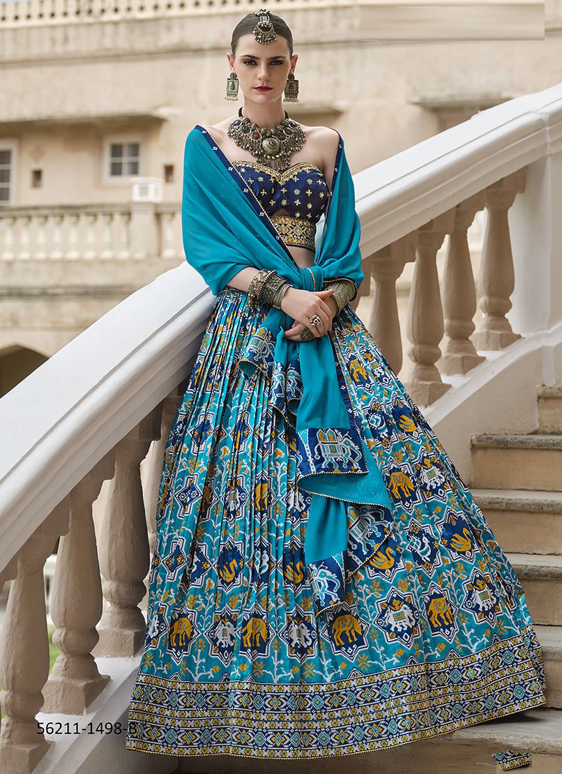 SHIVANGI - CATALOG # 56211 (SET OF 9 READYMADE LEHENGAS)
