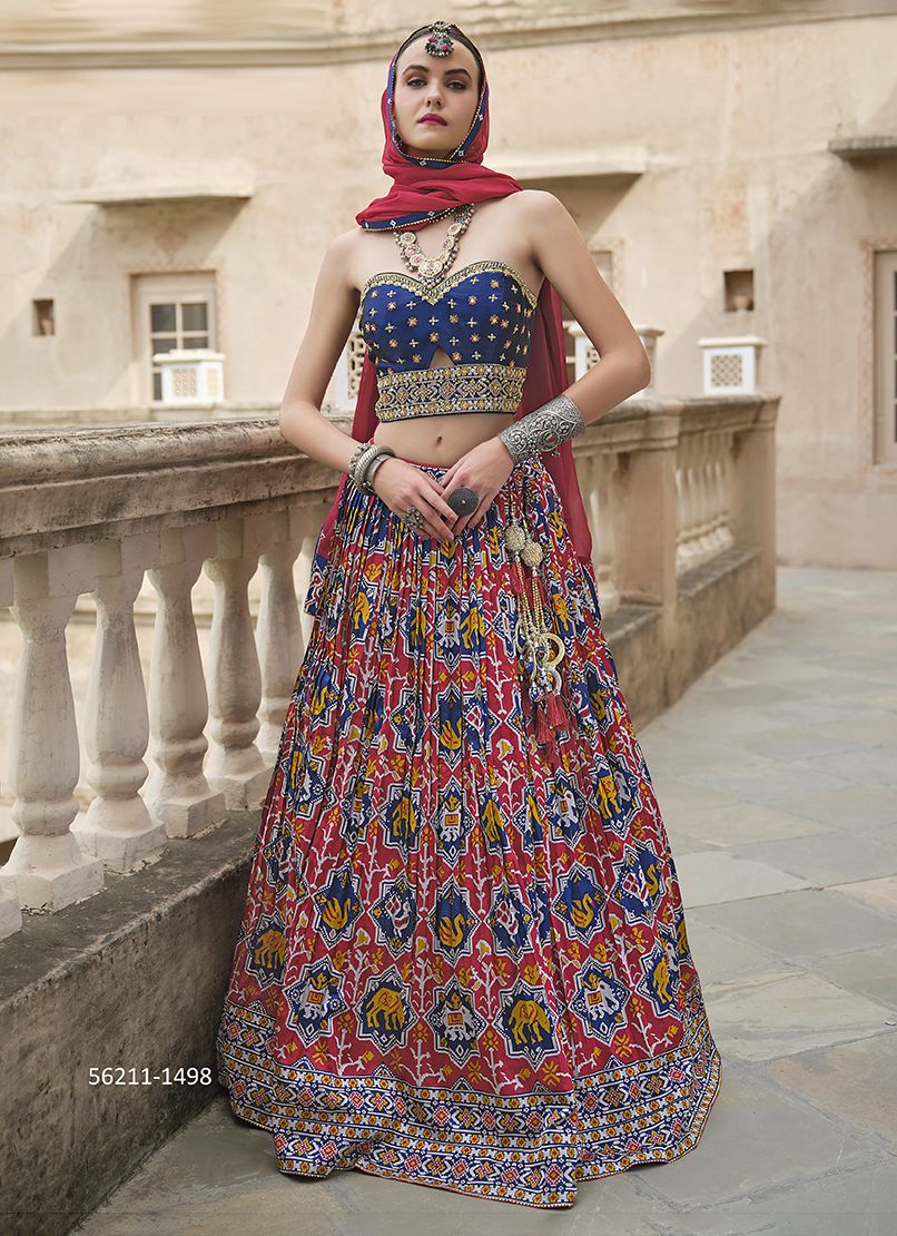 SHIVANGI - CATALOG # 56211 (SET OF 9 READYMADE LEHENGAS)