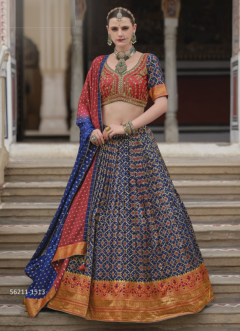 SHIVANGI - CATALOG # 56211 (SET OF 9 READYMADE LEHENGAS)