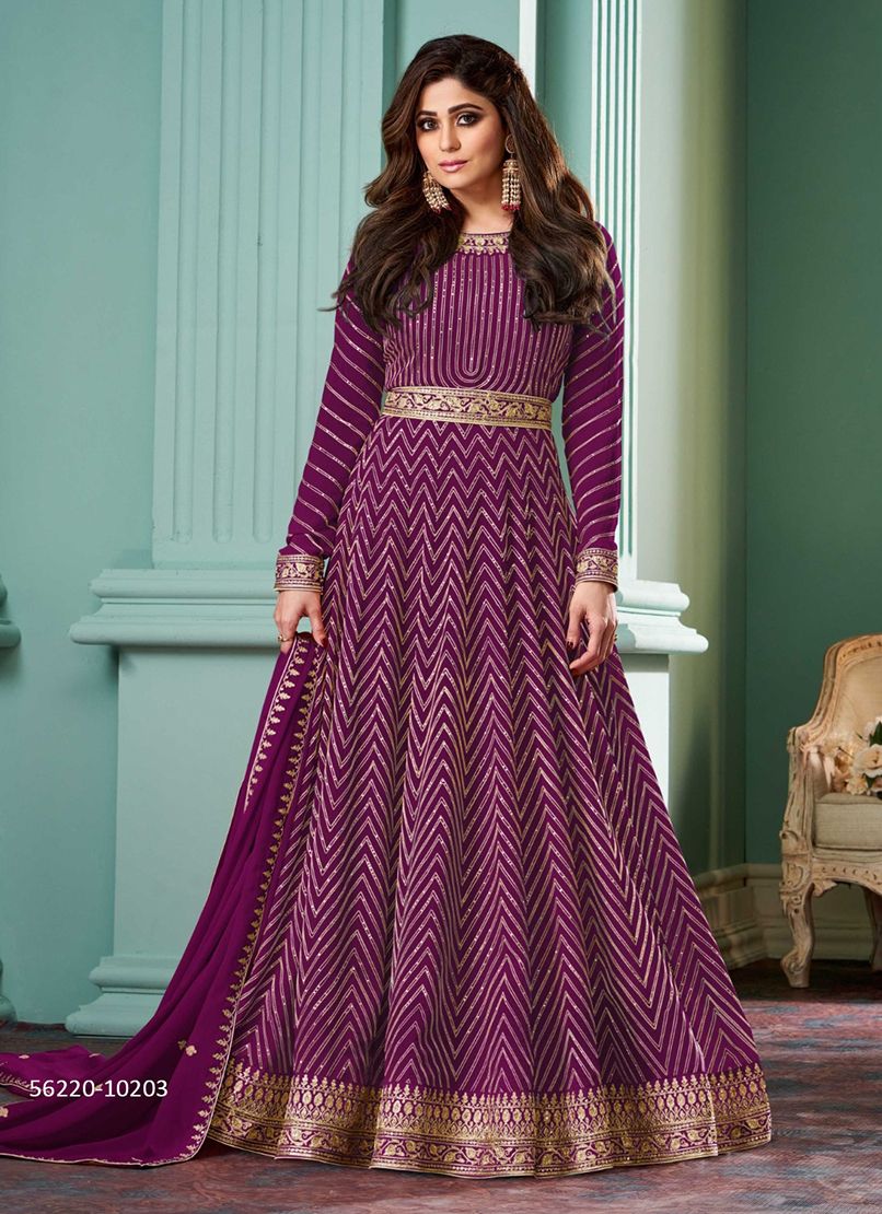 ALIZZA GOLD - CATALOG # 56220 (SET OF 5 READYMADE GOWNS)