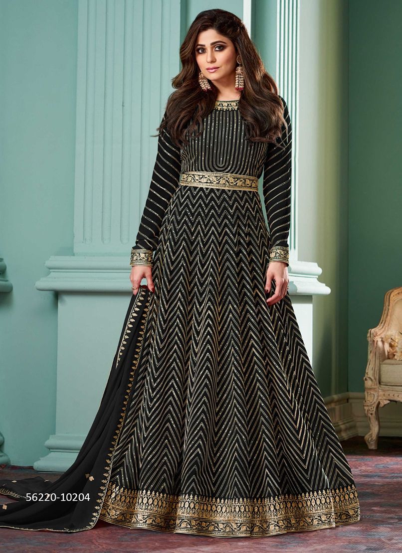 ALIZZA GOLD - CATALOG # 56220 (SET OF 5 READYMADE GOWNS)
