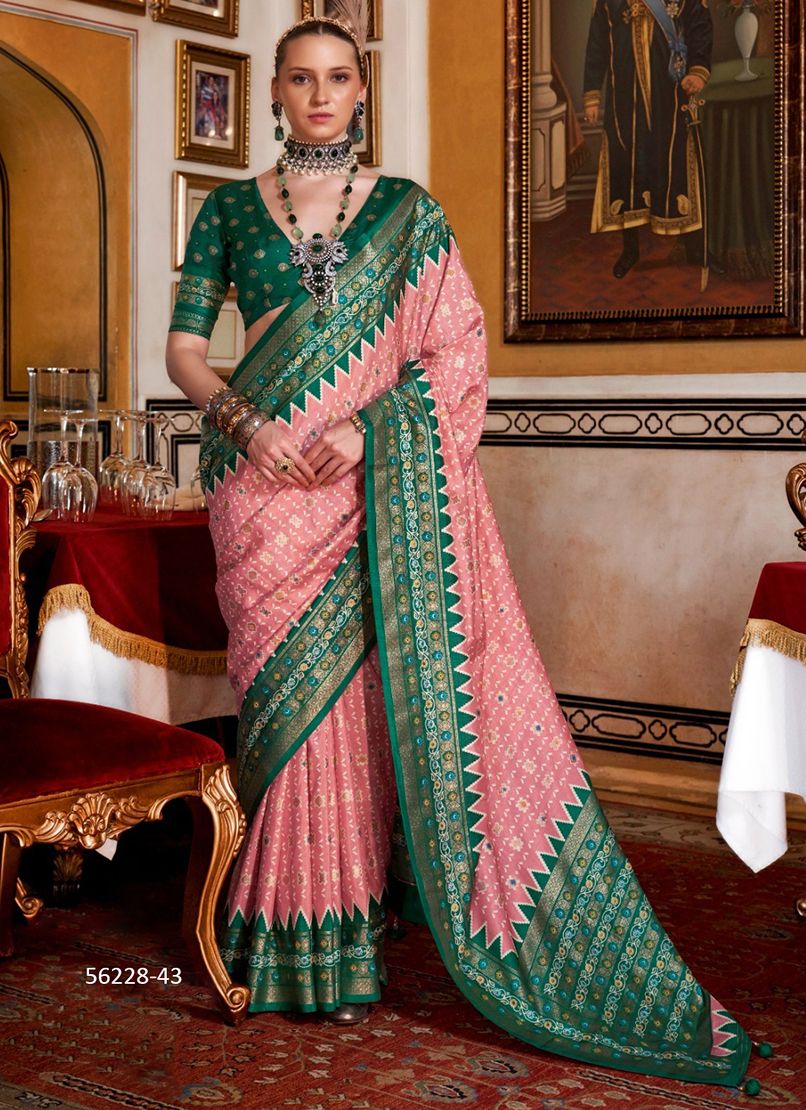 PUJA PATOLA - CATALOG # 56228 (SET OF 6 SAREES) PUJA PATOLA - CATALOG # 56228 (SET OF 6 SAREES)