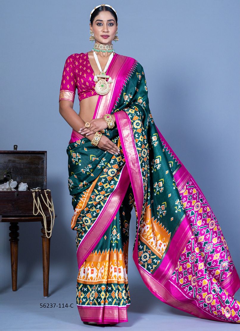 NANDI HITS - CATALOG # 56237 (SET OF 6 SAREES) NANDI HITS - CATALOG # 56237 (SET OF 6 SAREES)