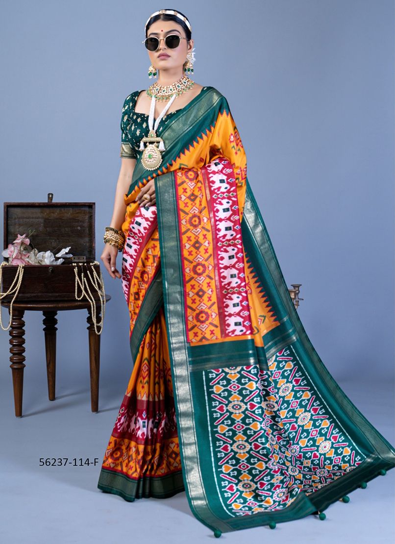 NANDI HITS - CATALOG # 56237 (SET OF 6 SAREES) NANDI HITS - CATALOG # 56237 (SET OF 6 SAREES)