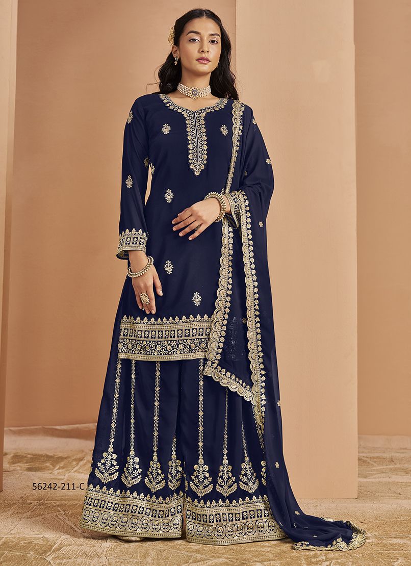 AANAYA 211 - CATALOG # 56242 (SET OF 4 READYMADE SUITS) AANAYA 211 - CATALOG # 56242 (SET OF 4 READYMADE SUITS)