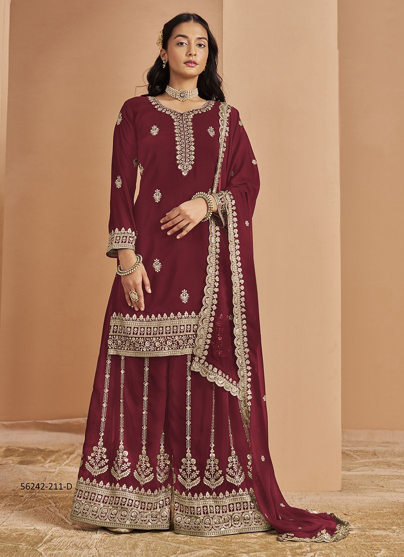 AANAYA 211 - CATALOG # 56242 (SET OF 4 READYMADE SUITS) AANAYA 211 - CATALOG # 56242 (SET OF 4 READYMADE SUITS)