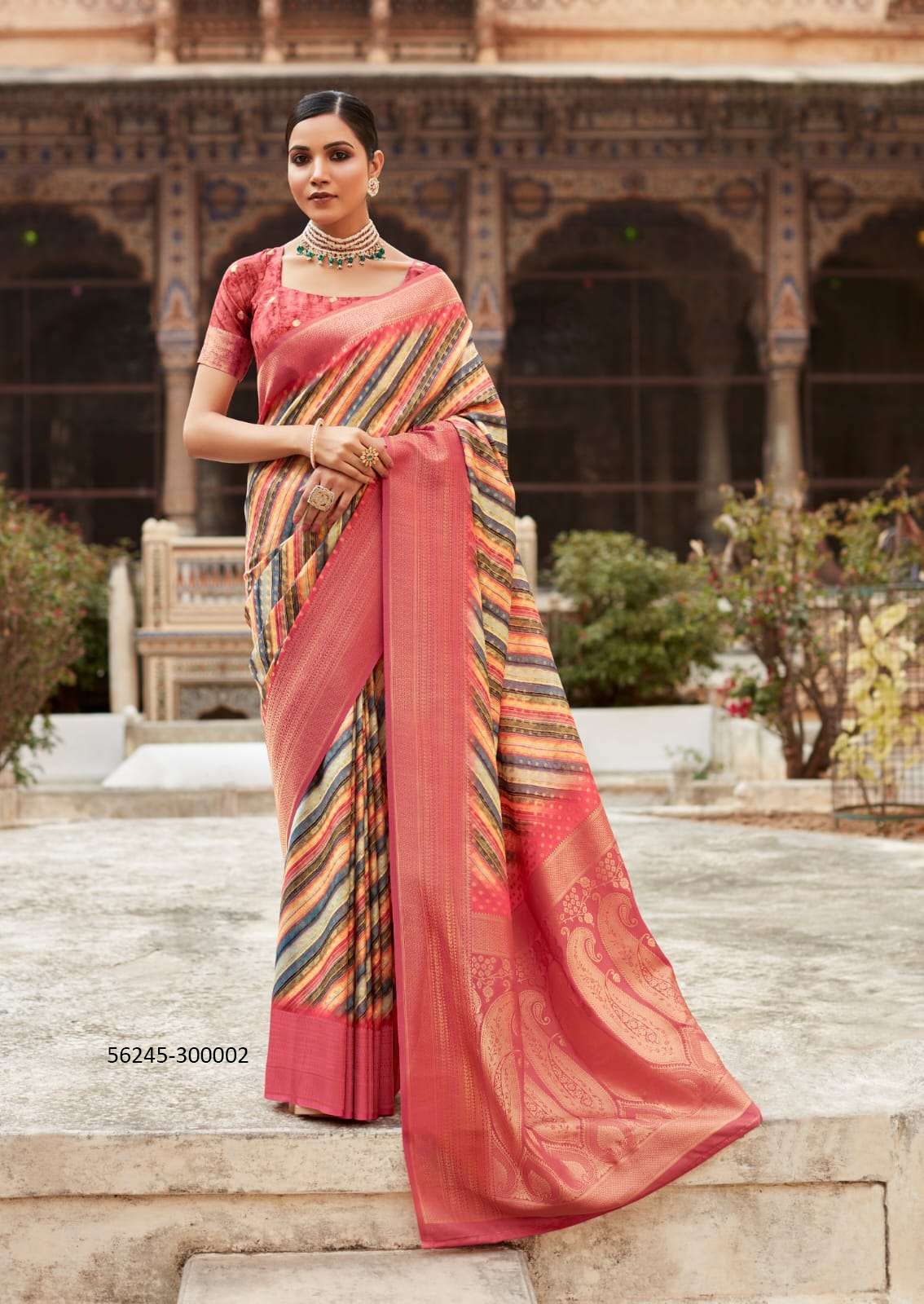 KAVISHA SILK - CATALOG # 56245 (SET OF 8 SAREES)