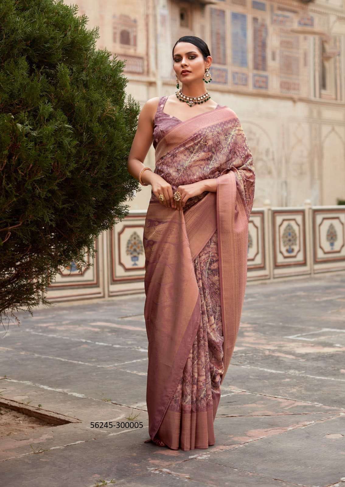 KAVISHA SILK - CATALOG # 56245 (SET OF 8 SAREES)