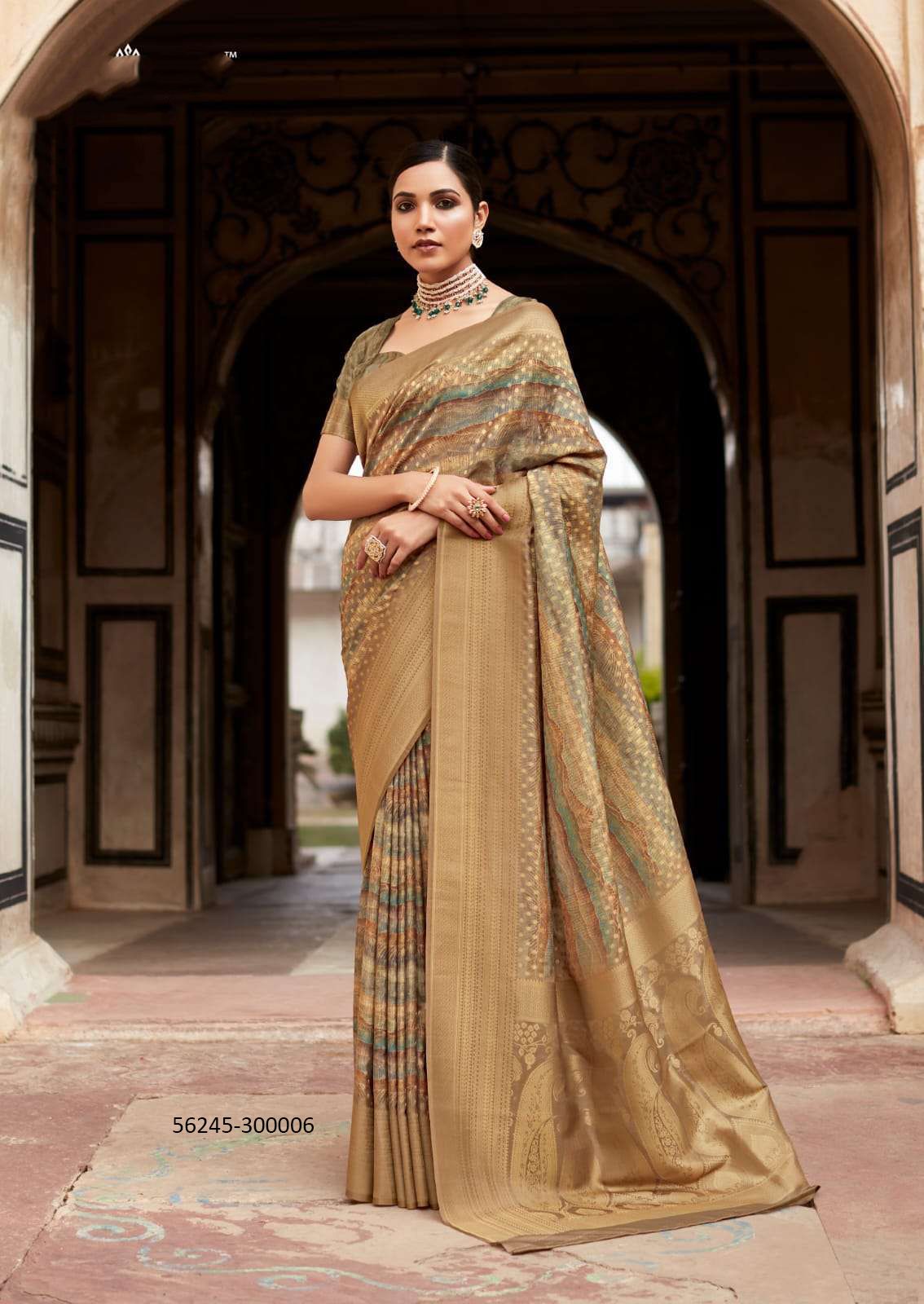 KAVISHA SILK - CATALOG # 56245 (SET OF 8 SAREES)
