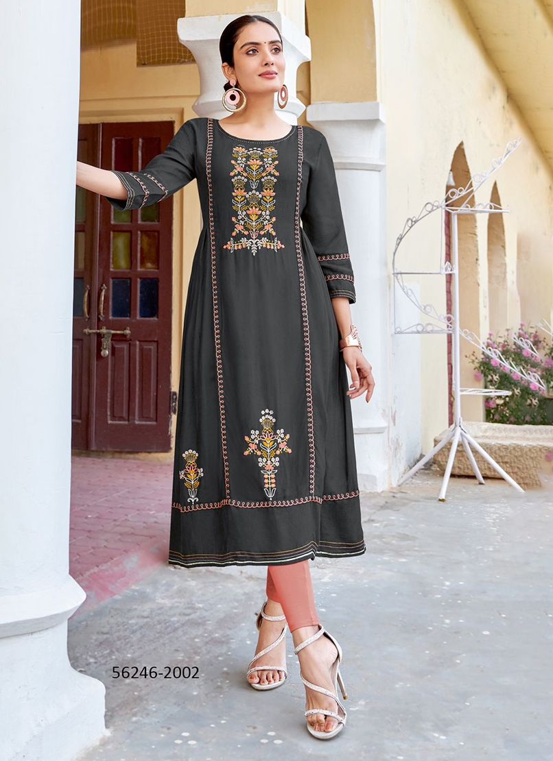 ANSHIKA - CATALOG # 56246 (SET OF 4 READYMADE KURTIS)