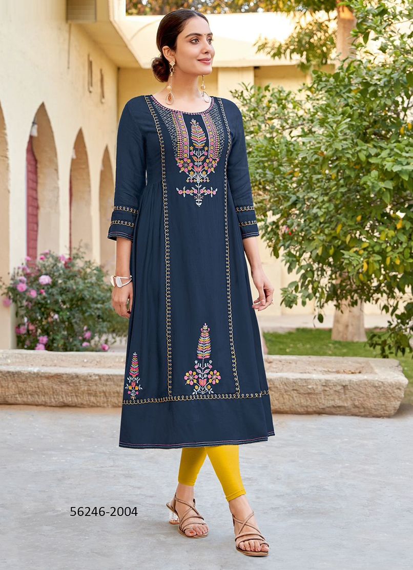 ANSHIKA - CATALOG # 56246 (SET OF 4 READYMADE KURTIS)