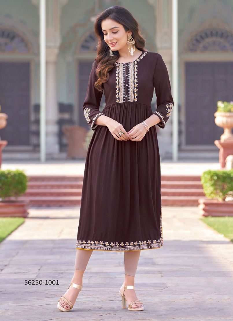 RAAGA - CATALOG # 56250 (SET OF 4 READYMADE KURTIS) RAAGA - CATALOG # 56250 (SET OF 4 READYMADE KURTIS)