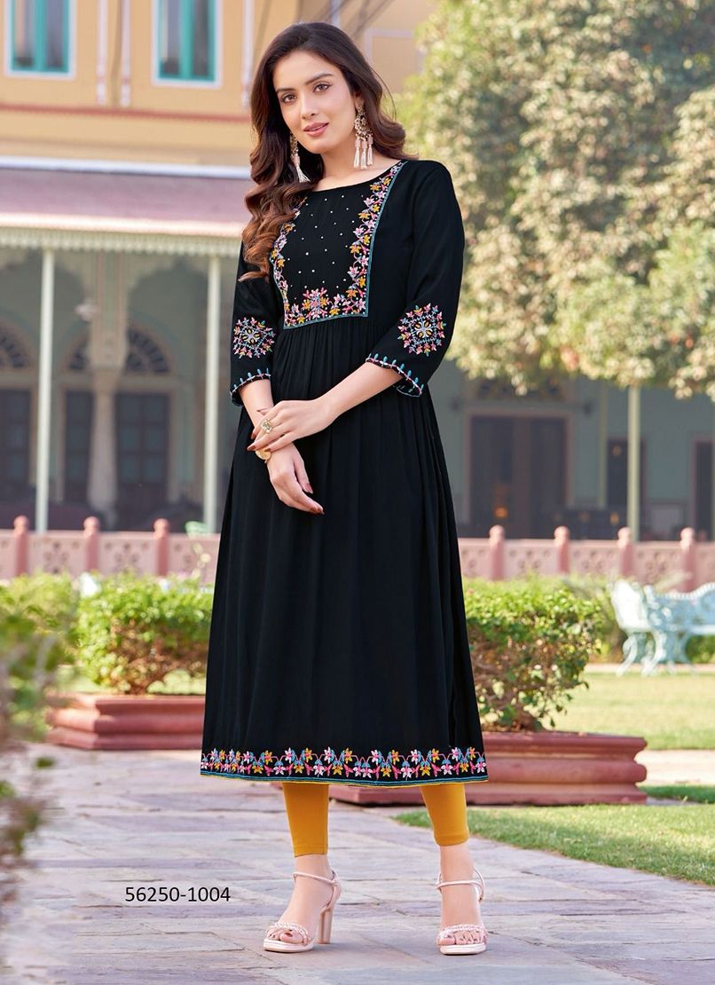 RAAGA - CATALOG # 56250 (SET OF 4 READYMADE KURTIS) RAAGA - CATALOG # 56250 (SET OF 4 READYMADE KURTIS)