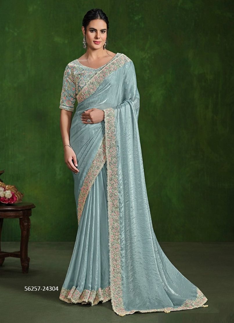 RANJHANA - CATALOG # 56257 (SET OF 11 SAREES)