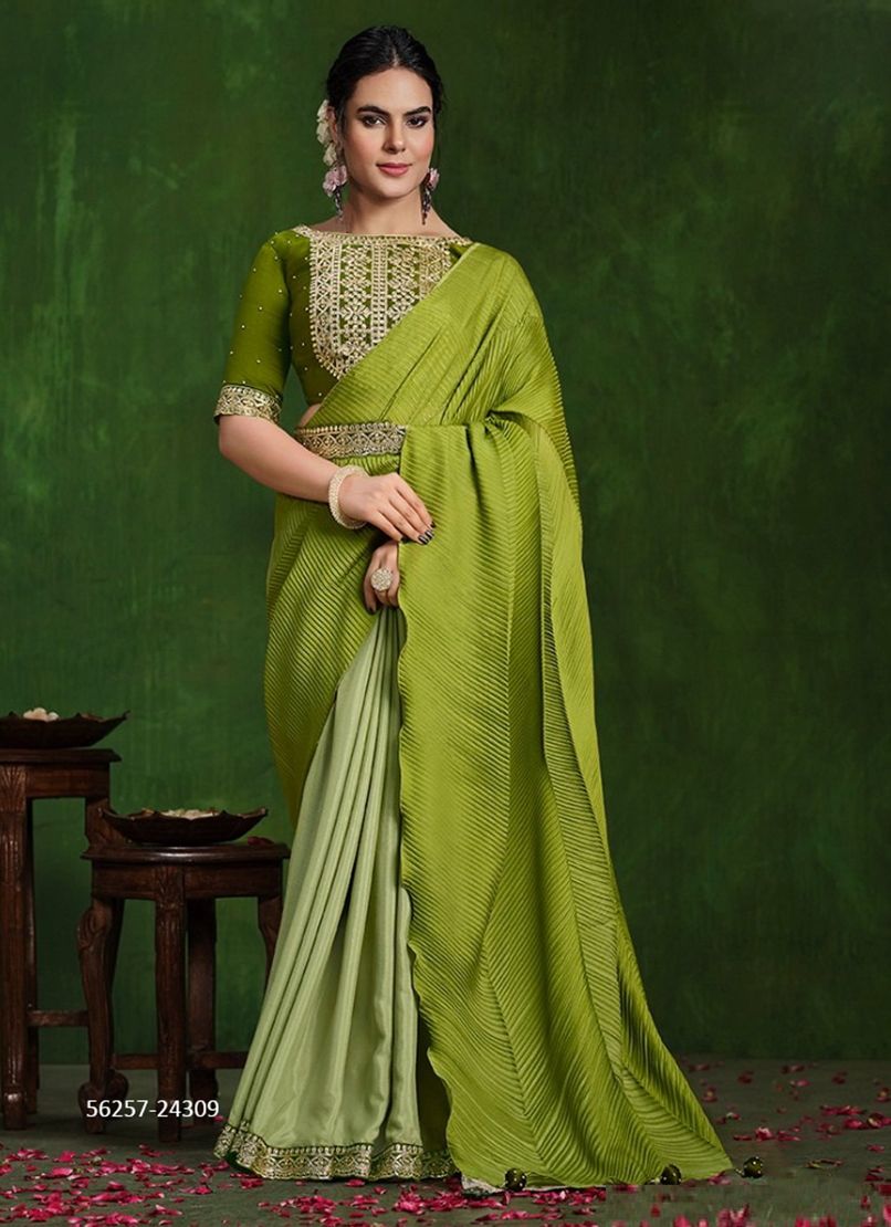 RANJHANA - CATALOG # 56257 (SET OF 11 SAREES)