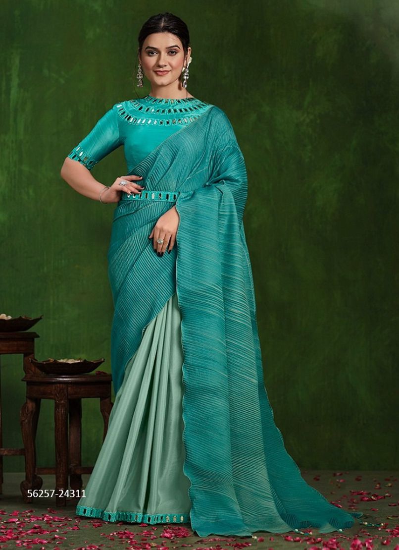 RANJHANA - CATALOG # 56257 (SET OF 11 SAREES)