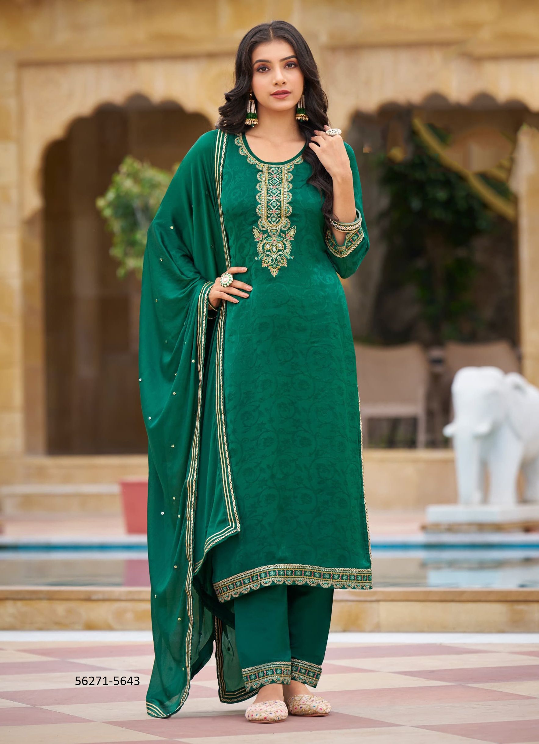 RAJANI - CATALOG # 56271 (SET OF 4 READYMADE SUITS)