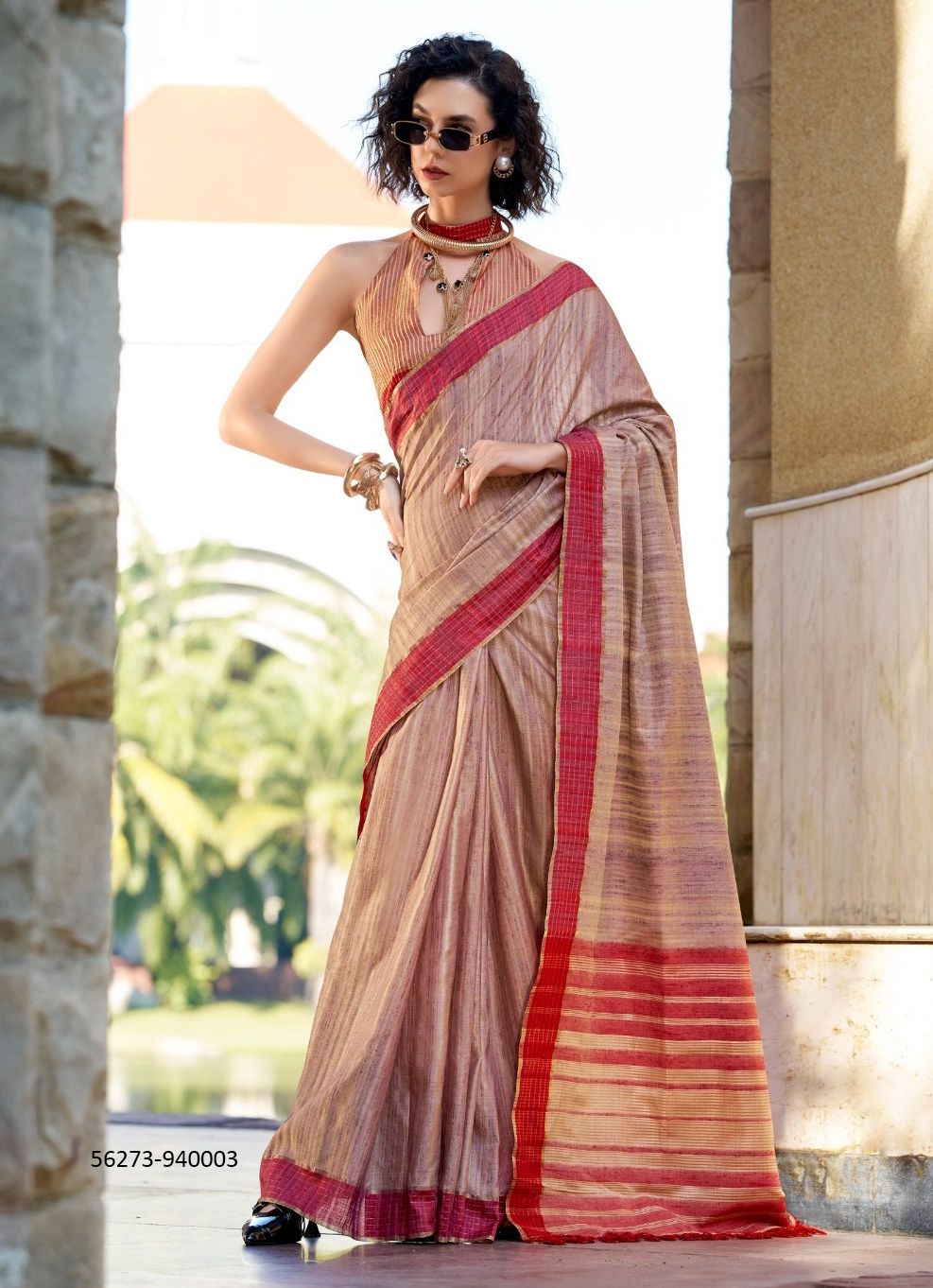 REDBULL - CATALOG # 56273 (SET OF 6 SAREES)