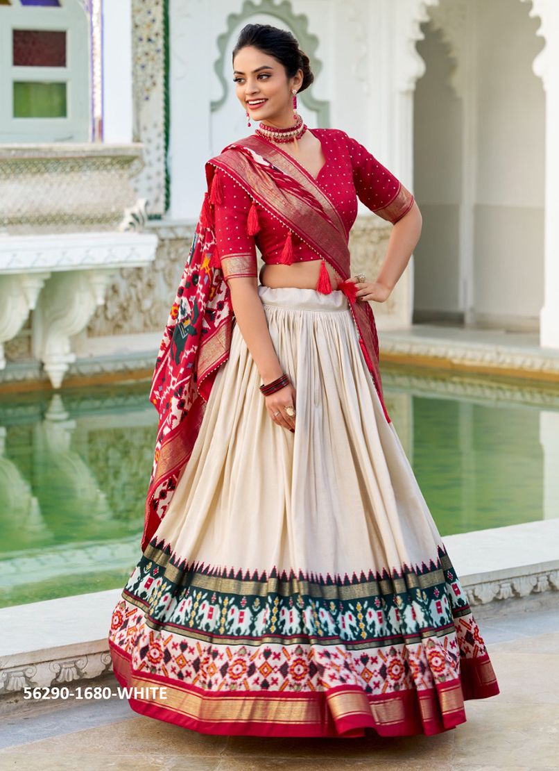 PREYASI - CATALOG # 56290 (SET OF 5 LEHENGAS (SEMI-STITCHED)) PREYASI - CATALOG # 56290 (SET OF 5 LEHENGAS (SEMI-STITCHED))