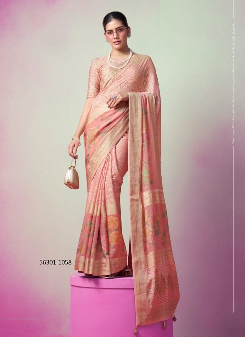 ANASUYA - CATALOG # 56301 (SET OF 6 SAREES)