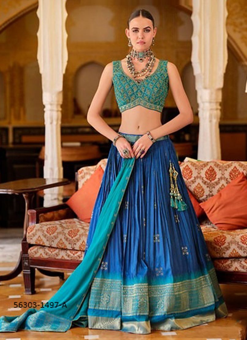 RAGHAVI - CATALOG # 56303 (SET OF 6 READYMADE LEHENGAS) RAGHAVI - CATALOG # 56303 (SET OF 6 READYMADE LEHENGAS)