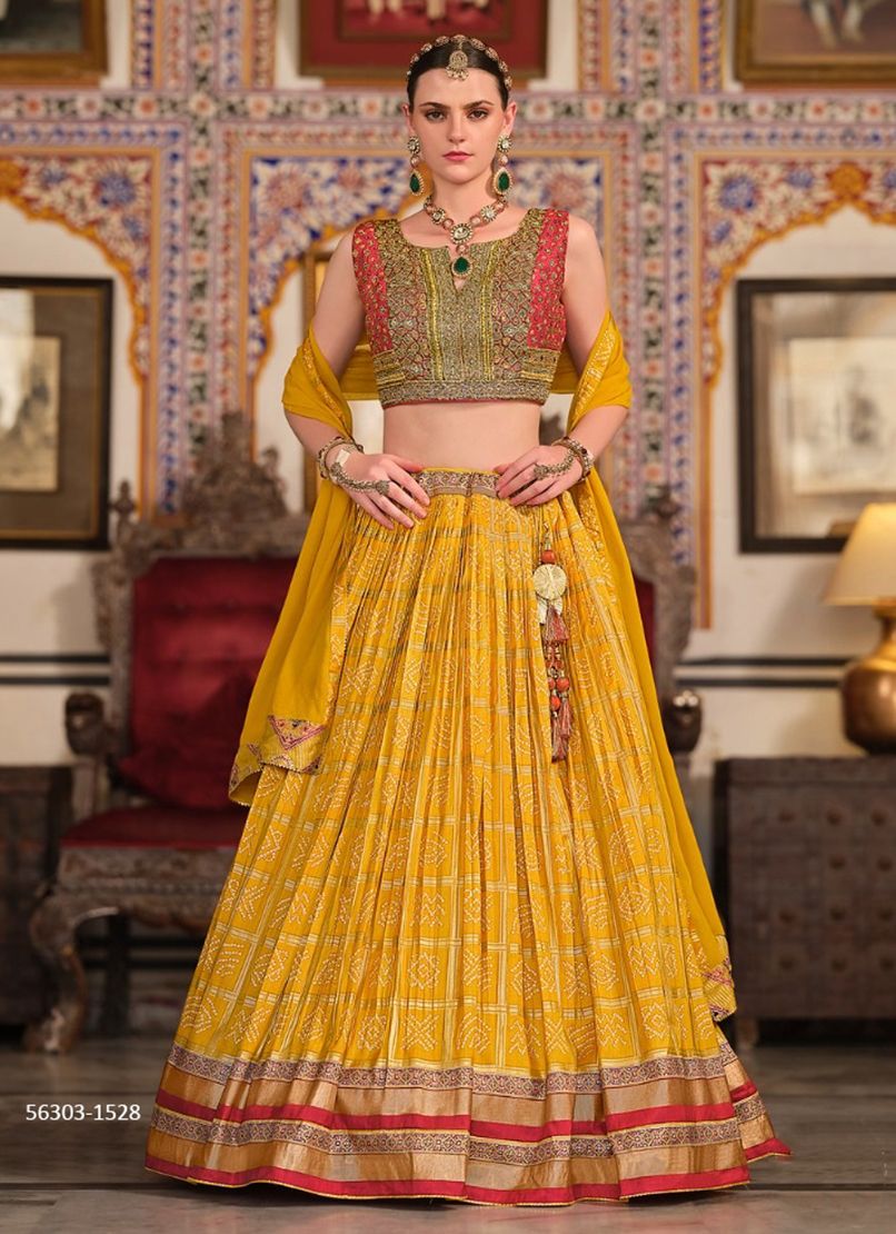 RAGHAVI - CATALOG # 56303 (SET OF 6 READYMADE LEHENGAS) RAGHAVI - CATALOG # 56303 (SET OF 6 READYMADE LEHENGAS)