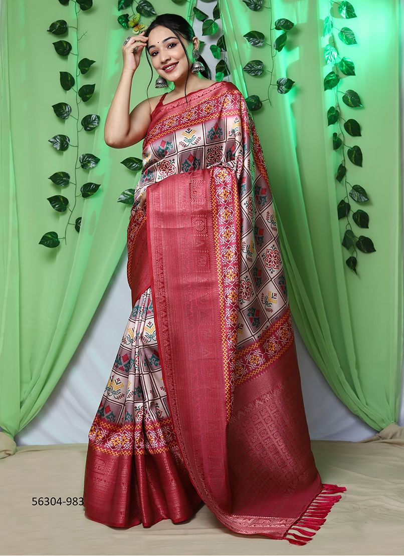IKKAT PATOLA - CATALOG # 56304 (SET OF 5 SAREES) IKKAT PATOLA - CATALOG # 56304 (SET OF 5 SAREES)