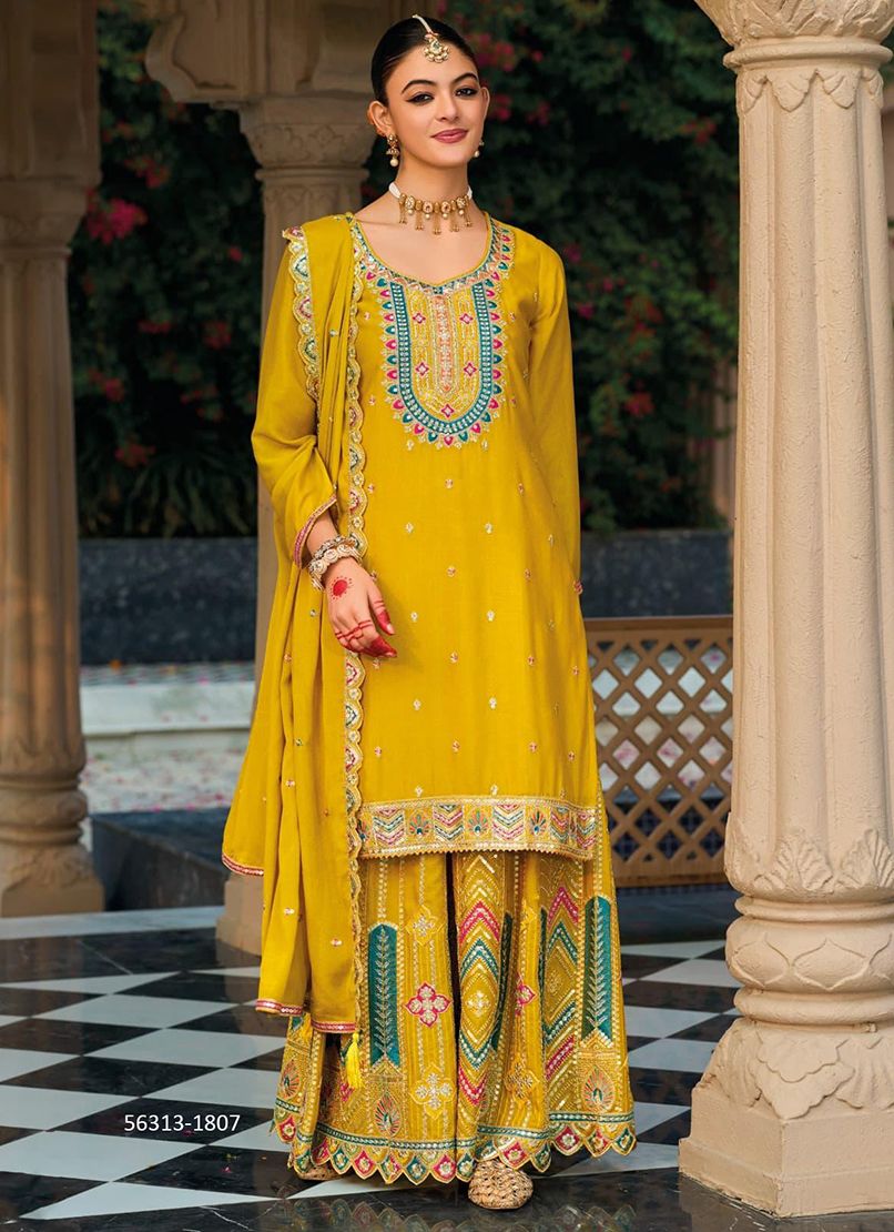 MOHINI - CATALOG # 56313 (SET OF 4 READYMADE SUITS)
