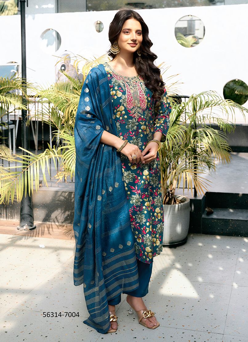 MUSKAN 7 - CATALOG # 56314 (SET OF 6 READYMADE SUITS) MUSKAN 7 - CATALOG # 56314 (SET OF 6 READYMADE SUITS)