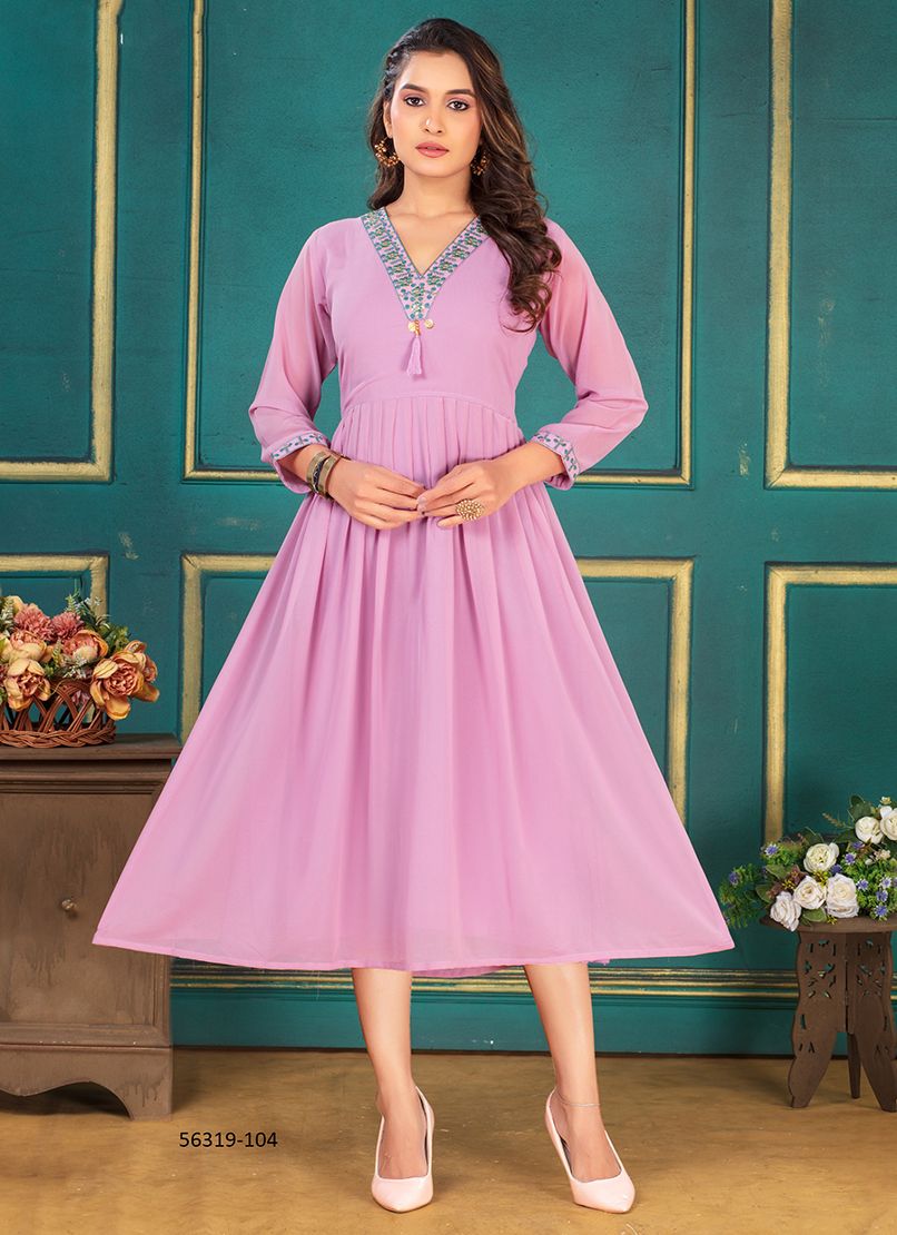 ASMITA - CATALOG # 56319 (SET OF 6 READYMADE KURTIS)
