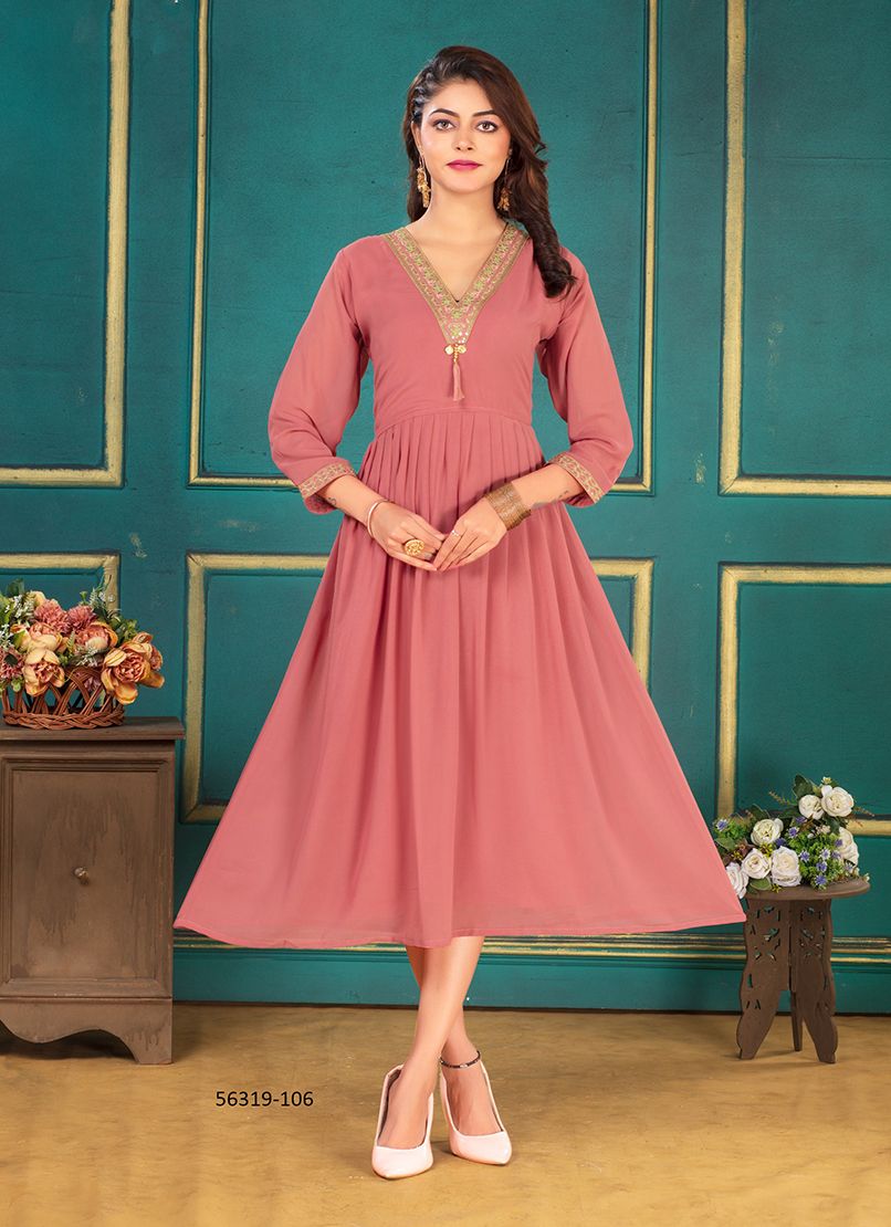 ASMITA - CATALOG # 56319 (SET OF 6 READYMADE KURTIS)