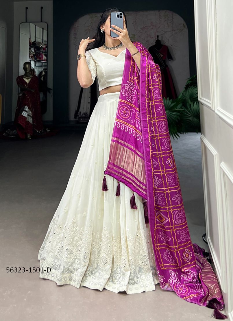 SERIES 1501 - CATALOG # 56323 (SET OF 10 LEHENGAS (SEMI-STITCHED)) SERIES 1501 - CATALOG # 56323 (SET OF 10 LEHENGAS (SEMI-STITCHED))
