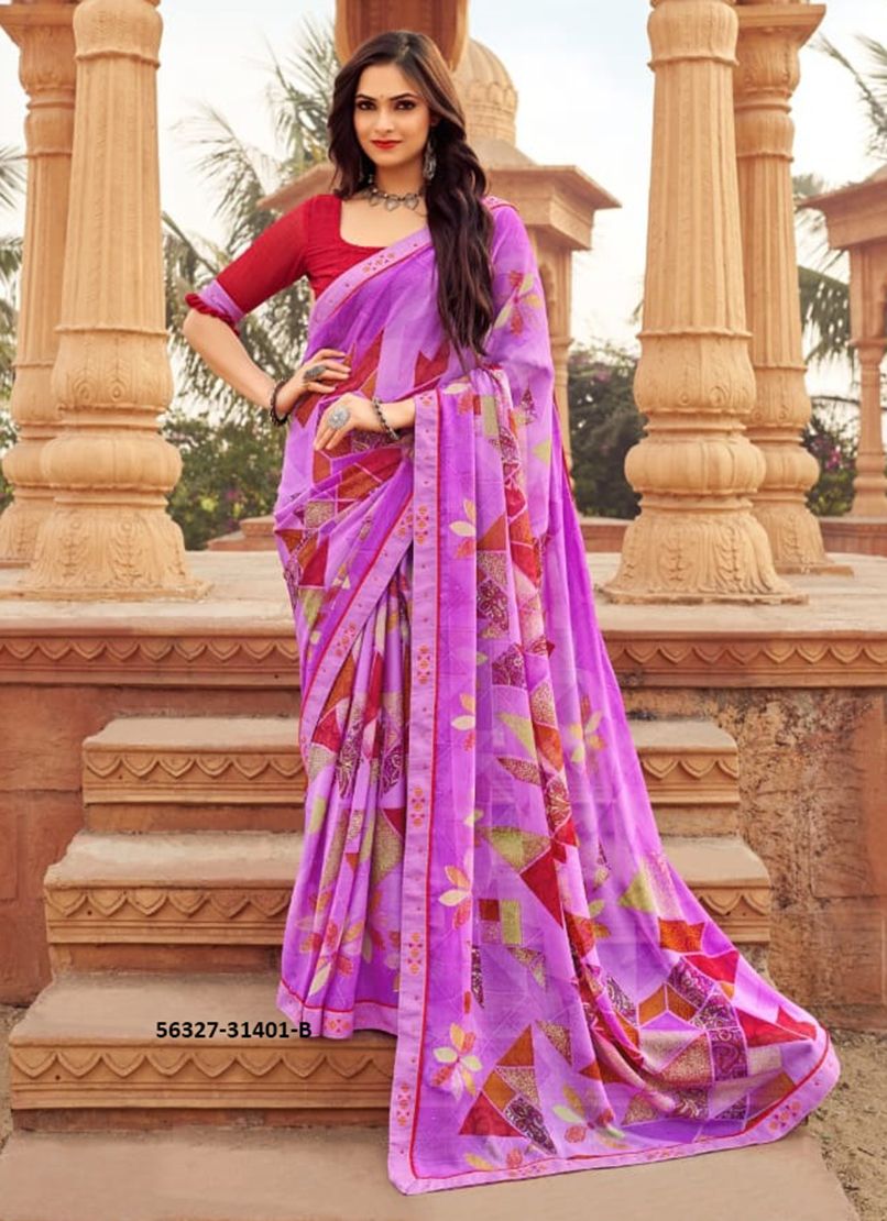 VANILLA - CATALOG # 56327 (SET OF 12 SAREES)